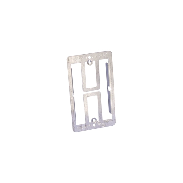 Nvent Caddy Mounting Plate, Bracket Accessory, 1 Gang, Steel MP1